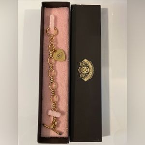 Vintage Juicy couture gold charm bracelet (2000s)